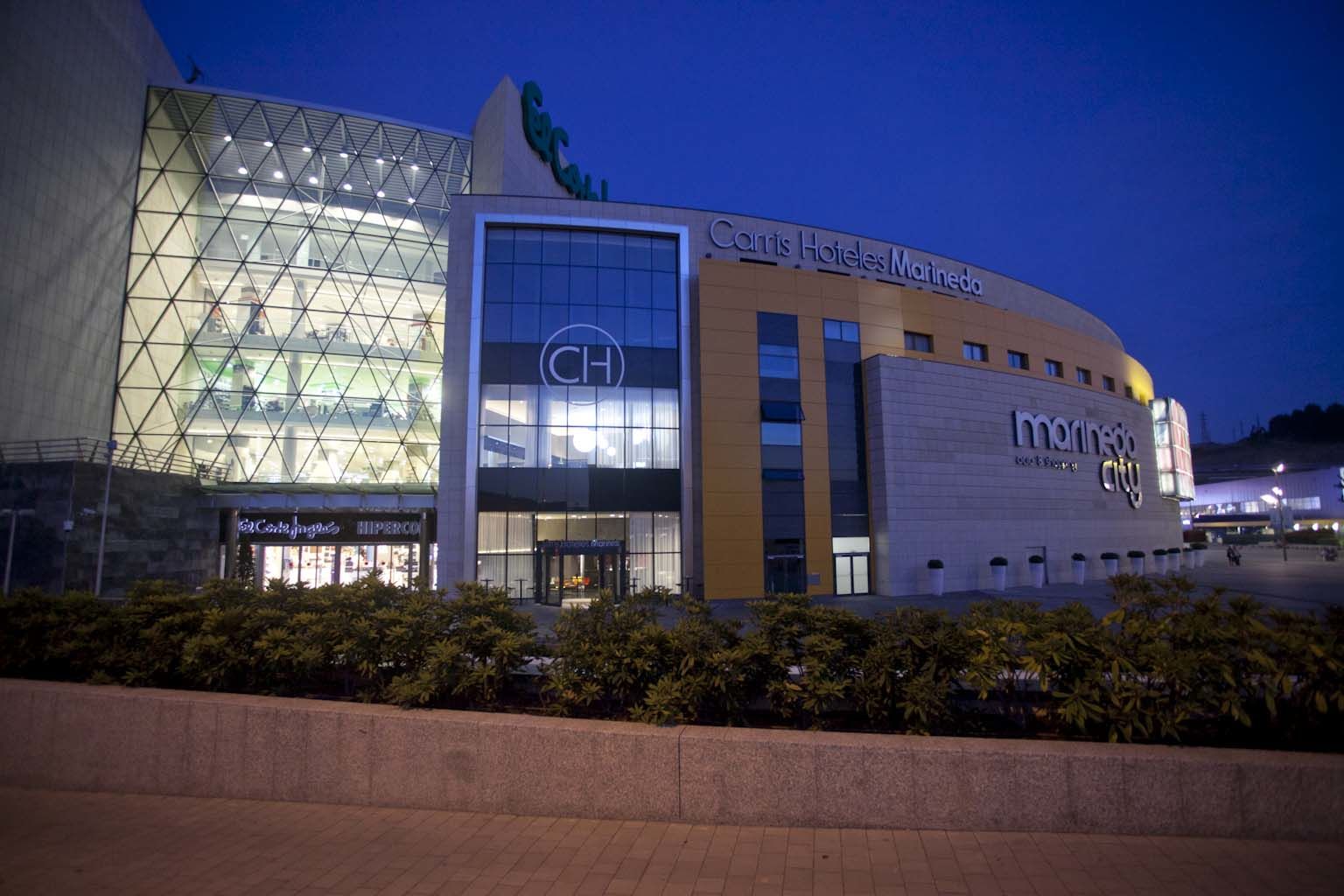 Hotel Carris Marineda A Coruña Exterior foto